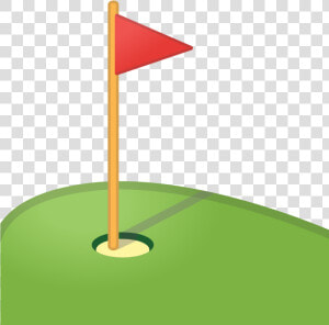 Flag In Hole Icon   Emoticon Golf Whatsapp  HD Png Download