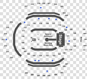 Chase Center Seating Chart For Eagles Concert  HD Png Download