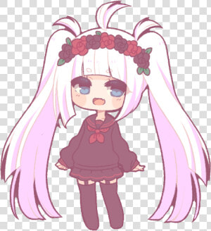  lolita  animegirl  animechibigirl  chibi  kawaiigirl   Kawaii Girl Art Chibi  HD Png Download