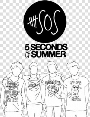 5 Seconds Of Summer Logo Transparent  HD Png Download