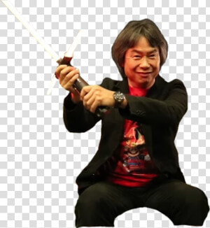 Transparent Miyamoto Png   Shigeru Miyamoto Lightsaber  Png Download