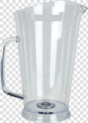 60oz Clear Bottoms Up Pitcher   Beer Glass  HD Png Download