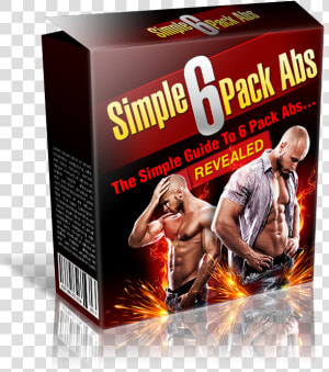 Simple 6 Pack Abs   Rectus Abdominis Muscle  HD Png Download