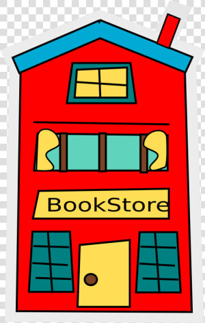 Building Cartoon Png   Toko Buku Kartun  Transparent Png