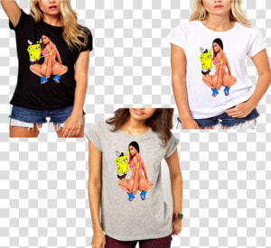 Nicki Minaj Anaconda Spoof Animated  Animation  Ladies   I M Prada You Re Nada T Shirt  HD Png Download