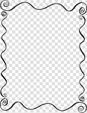 Greeting Cards  Gift Tags  And Lots More   Swirl Border  HD Png Download