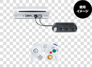 Use Wii Controller For Gamecube Games Dolphin   Gamecube Controller Connection  HD Png Download