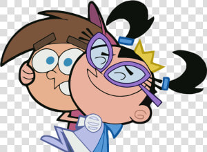 Timmy And Tootie vector   Fairly Oddparents Tootie  HD Png Download