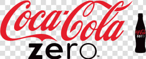 Coca cola Zero Sugar Logo Brand   Coca Cola Zero Logo Wit  HD Png Download