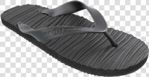 Scott Hawaii Pahoehoe Black Lava Design Rubber Slipper   Flip flops  HD Png Download