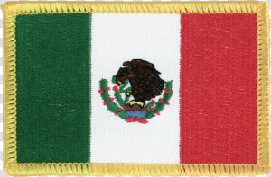 Mexico Flag Patch   Mexican Flag Patch  HD Png Download