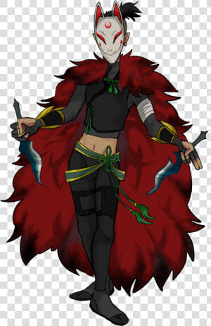 Zoroark Gijinka  HD Png Download