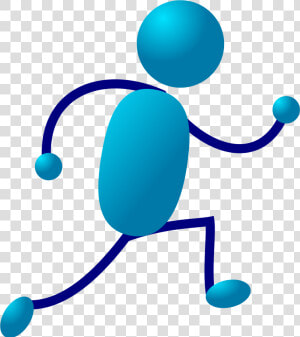 Animated People Running   Stick Man Running  HD Png Download