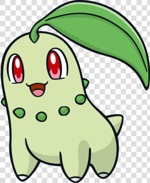 Global Link   Pokemon Chikorita Dream World  HD Png Download