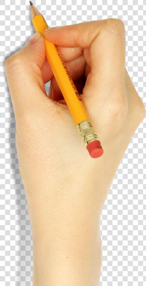 Hand Holding A Pencil Png Download   Pencil  Transparent Png