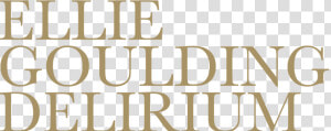 Ellie Goulding Logo Png  Transparent Png