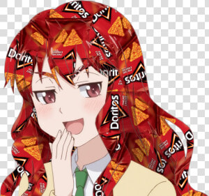 Dorito Hair Anime  HD Png Download