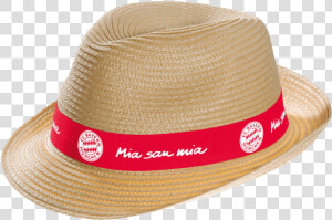 Straw Hat   Strohhut Fc Bayern München  HD Png Download