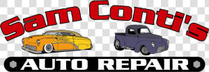 Sam Conti S Auto Repair   Pickup Truck  HD Png Download