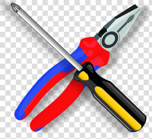 Tools Png Clipart   Electrician Tools Clip Art  Transparent Png