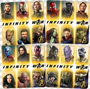 Avengers Nombres De Los Personajes  HD Png Download