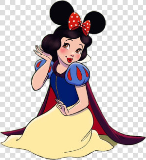 Dylan Bonner Disney Princess Art Clipart   Png Download   Snow White Clip Art  Transparent Png