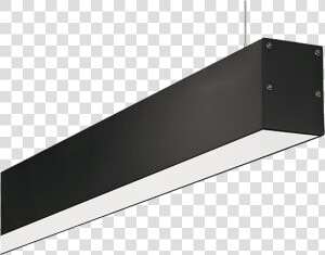 Office 4 Feet Linear Light In Black   Black Linear Pendant Light  HD Png Download