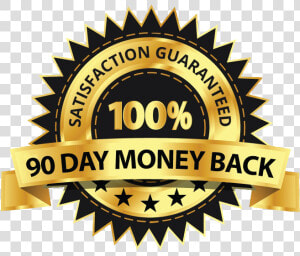 Transparent Money Back Guarantee Png   Money Back Guarantee 90  Png Download