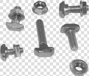 Screw For Aluminium Profile   Png Download   T Bolt And Nut  Transparent Png