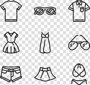 Free Icons Designed By   Summer Clothes Icon Png  Transparent Png