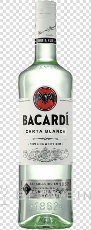 Bacardi Carta Blanca 1 0 L   Bacardi Carta Blanca Price  HD Png Download