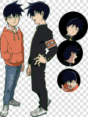 Anime  Kameda Yoshimichi  Bones   Mob Psycho 100  Kageyama   Mob Psycho 100 Character Sheets  HD Png Download