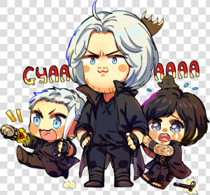 Transparent Devil May Cry Png   Cute Devil May Cry Dante Fan Art  Png Download