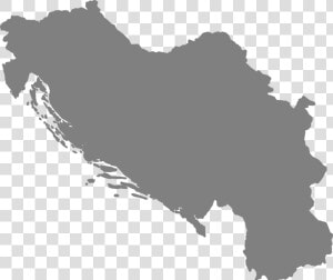 Greater Serbia Map  HD Png Download