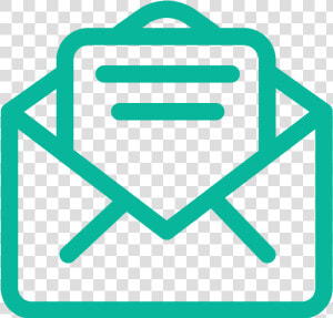 Linkedin Messaging   Email Icon  HD Png Download