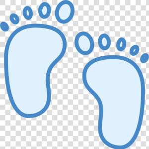 Transparent Foot Icon Png   Child Feet Clipart  Png Download