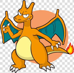 Pokemon Clipart Charizard   Png Charizard Art  Transparent Png