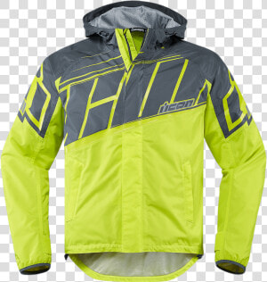 Mens Icon Yellow Pdx 2 Textile Motorcycle Riding Waterproof   Icon Pdx 2 Jacket  HD Png Download