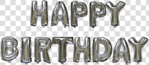 14 Inch Alphabet Balloons Set   Silver  HD Png Download