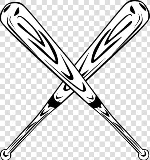 Baseball Bat Clipart Bat Logo   Baseball Bat Clip Art  HD Png Download