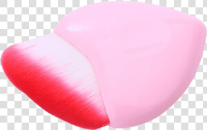 New Heart Shape Oblique Hair Facial Makeup Brush   Inflatable  HD Png Download