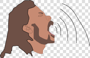 Singer  Singing  Audio  Sound  Wave  Sing  Powerful   Voice Clipart  HD Png Download