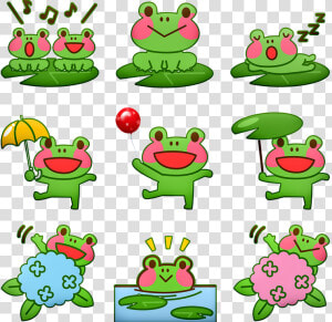 Kawaii Frog  Frog  Singing Frog  Swimming Frog  Toad   Kawaii Frog Chibi Frog  HD Png Download