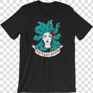 Image Of Unisex Medusa Black Tee   Friday The 13th Part A New Beginning Shirt  HD Png Download