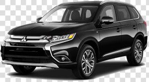 2018 Mitsubishi Outlander   Mitsubishi Outlander 2018 Black  HD Png Download