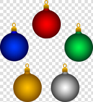 Christmas Light String Clipart Svg Royalty Free Stock   Christmas Tree Ornaments Clipart  HD Png Download