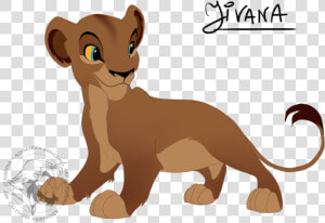   Simon Church On The Desktop  The Lioness And Her   Cartoon  HD Png Download