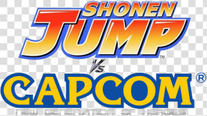 589kib  1190x671  Shonen Jump Vs Capcom   Shonen Jump Vs Capcom Logo  HD Png Download