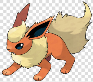 Flareon Pokemon Eevee Evolution  HD Png Download