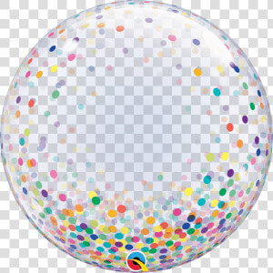 Deco Bubble Colorful Confetti Dots  HD Png Download